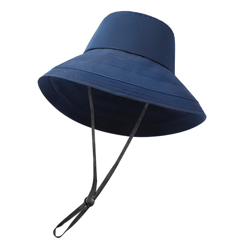 Sunshade Hat Women's UV Protection Large Brim Fisherman's Hat Summer Small-Face Outdoor Sun Protection Hat