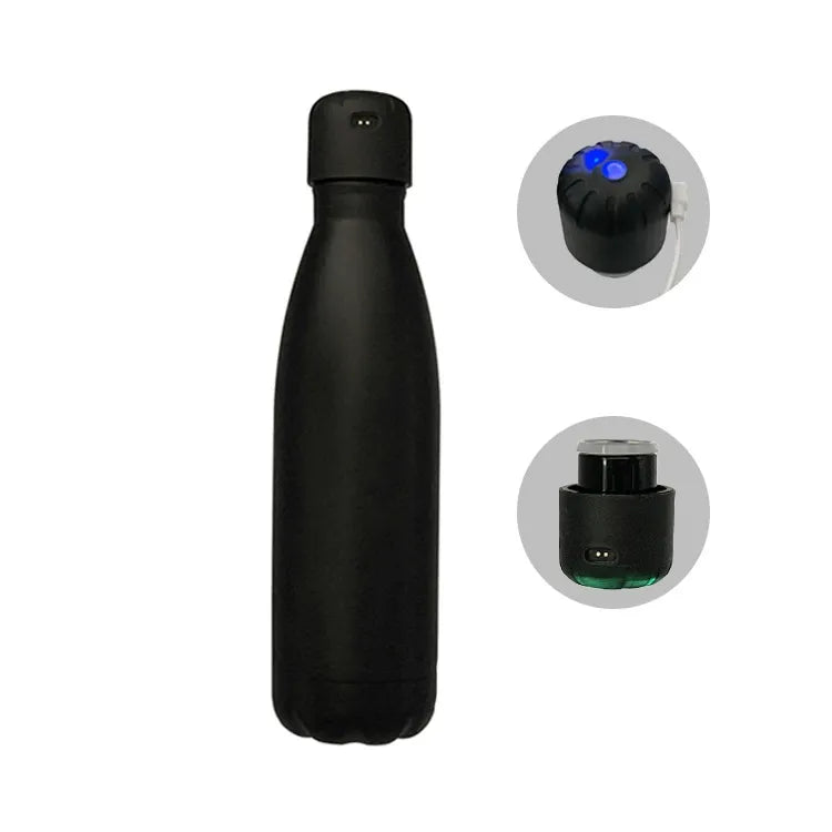 Smart UV Sterilization Insulated Water Bottle Stainless Steel Vacuum Sports Bottle Cross-Border UV Bottle Cola Bottle