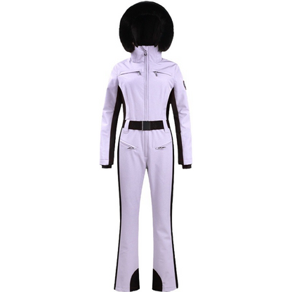 Professional Double-Board Windproof Cross-Border Ski Suit for Women - Thickened, Waterproof, Slim Fit Outdoor Skiing Set