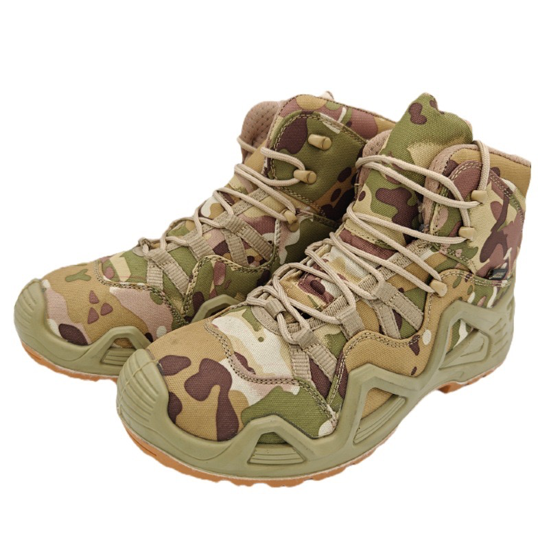 CS Mid/High-Top Military Boots Outdoor Training Mountaineering Shoes Military Tactical Boots