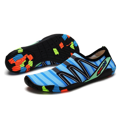 Outdoor Trendy Breathable Non-Slip Quick-Dry Lightweight Beach Shoes Indoor Fitness Wading Swimming Hiking Shoes