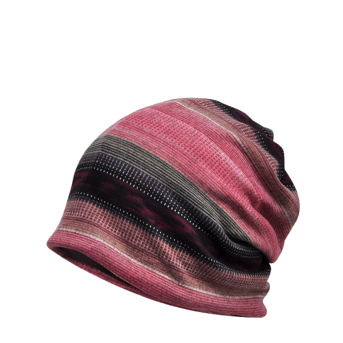 Three Feet Bird Autumn and Winter Men's and Women's Striped Bald Head Outdoor Ski Cycling Windproof Earmuff Warmth Scarf Hood Wholesale