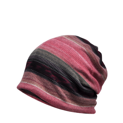 Three Feet Bird Autumn and Winter Men's and Women's Striped Bald Head Outdoor Ski Cycling Windproof Earmuff Warmth Scarf Hood Wholesale