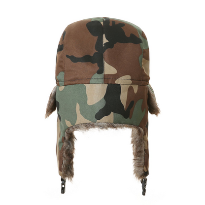 Manufacturer Direct - Camouflage Mao Hat for Men's Winter Cycling, Skiing & Outdoor Activities