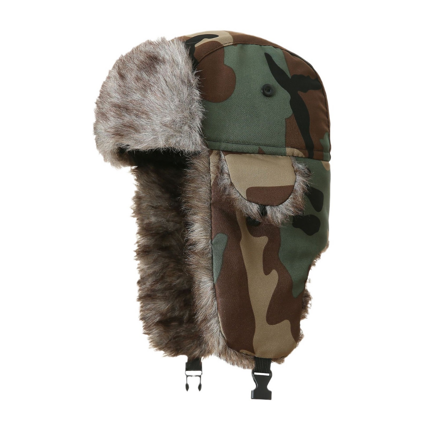 Manufacturer Direct - Camouflage Mao Hat for Men's Winter Cycling, Skiing & Outdoor Activities