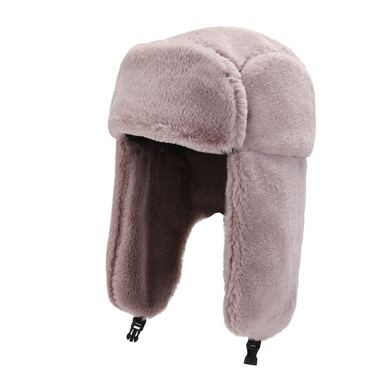Women's Mao Hat - Insulated Winter Hat with Ear Flaps for Cycling, Skiing & Outdoor Warmth