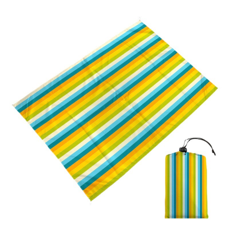 Ultra-Lightweight Portable Beach Mat - Picnic Mat, Beach Blanket, Sunshade Canopy, Folding Blanket