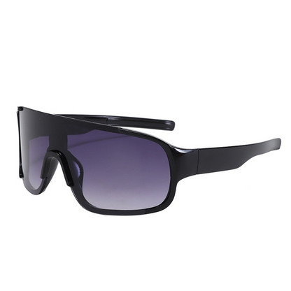 New Large-Frame Cycling Outdoor Windproof Glasses - Day/Night Riding, Cross-Border Europe/US UV Protection Sunglasses, Trendy Ins Style