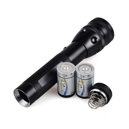 LED High-Powered Flashlight - Outdoor Portable Aluminum Alloy Long-Range Tactical Torch