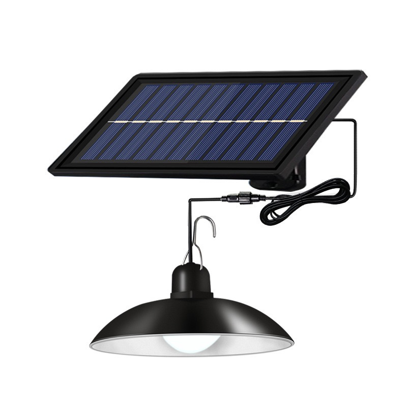 New Split-Type One-to-Two Solar Remote Control Pendant Light - Courtyard Garden Staircase Café Camping Tent Pendant Light