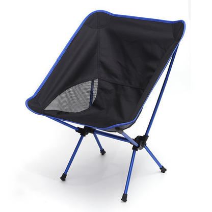 Outdoor Folding Chair - Camping Fishing Folding Chair, Portable Barbecue Beach Chair, Moon Chair