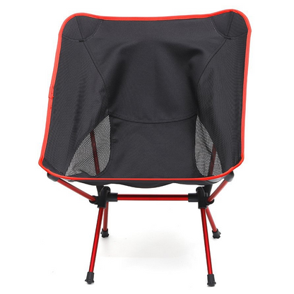 Outdoor Folding Chair - Camping Fishing Folding Chair, Portable Barbecue Beach Chair, Moon Chair