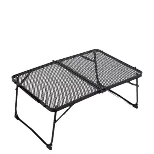 Mesh Folding Table - Outdoor Camping Table, Portable Barbecue Table, Travel Table, Portable Storage Rack Camping Reception Desk