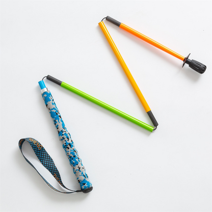 Ultra-Lightweight High-Modulus Carbon Fiber 5-Section Folding Mountaineering Hiking Stick