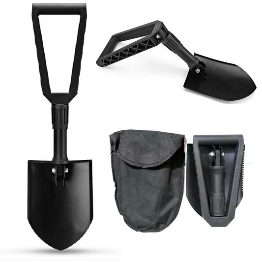 New type of outdoor folding shovel, engineer shovel, outdoor survival, shovel fishing, multi-functional shovel loosening tool