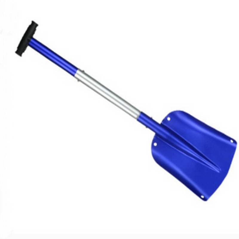 Aluminum alloy shovel automobile cross-country small shovel outdoor folding snow shovel travel tools automotive supplies