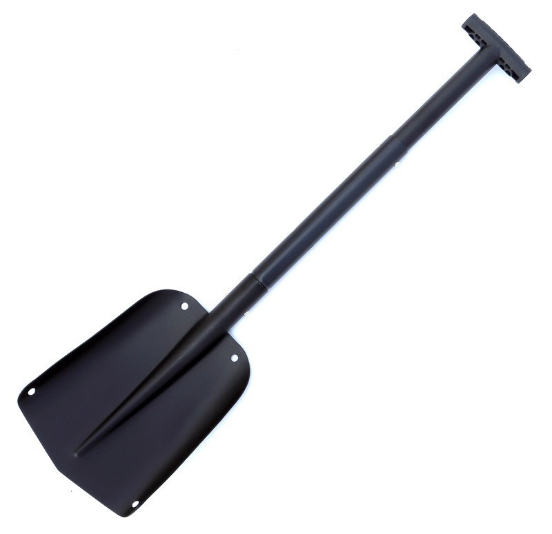 Aluminum alloy shovel automobile cross-country small shovel outdoor folding snow shovel travel tools automotive supplies