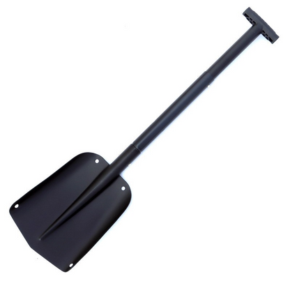 Aluminum alloy shovel automobile cross-country small shovel outdoor folding snow shovel travel tools automotive supplies