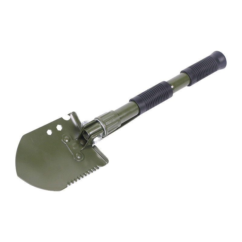 Engineer shovel folding portable emergency rescue multifunctional fishing and flower planting shovel outdoor exploration equipment