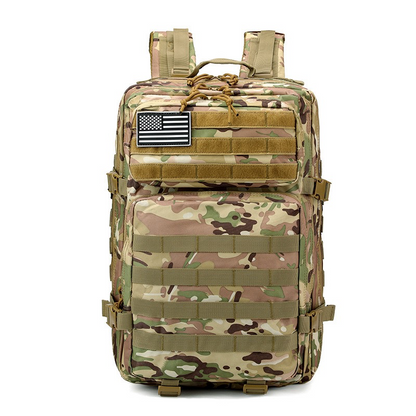Military Tactical Backpack Large Capacity Camouflage Hiking Backpack for Outdoor Camping and Hiking