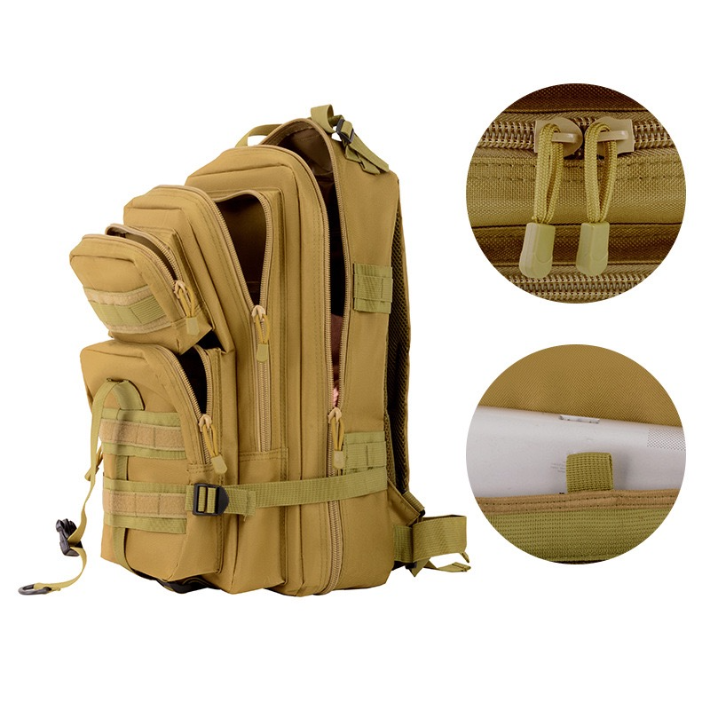Outdoor sports 35L multi-functional backpack male military fan mountaineering and hiking 3P tactical Backpack