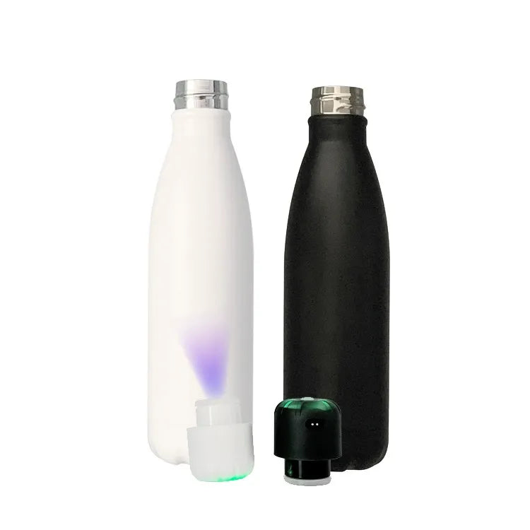 Smart UV Sterilization Insulated Water Bottle Stainless Steel Vacuum Sports Bottle Cross-Border UV Bottle Cola Bottle