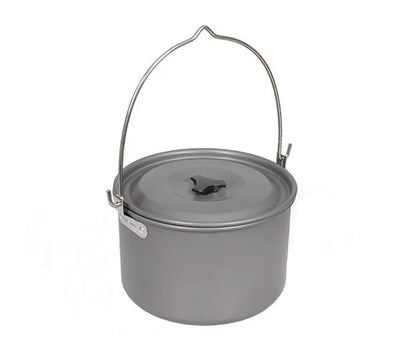 5-6 Person Outdoor Camping Cookset Portable Cookware Set with Teapot -700 Cooking Set