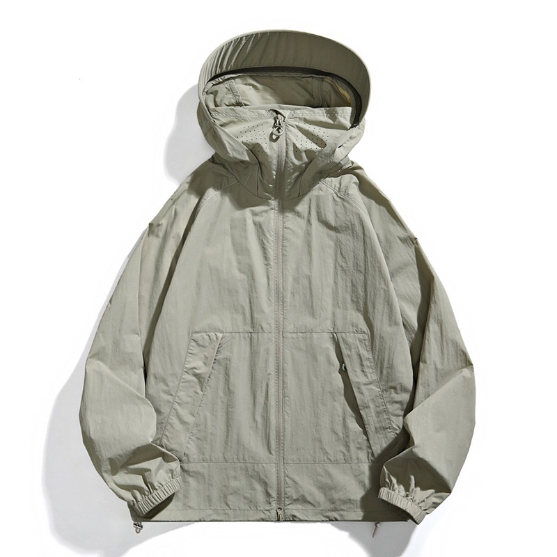 UPF50+Outdoor Sunscreen Clothing Couple's Summer Sports Jacket Lightweight, Casual, Fashionable, Versatile, Trendy Sunscreen