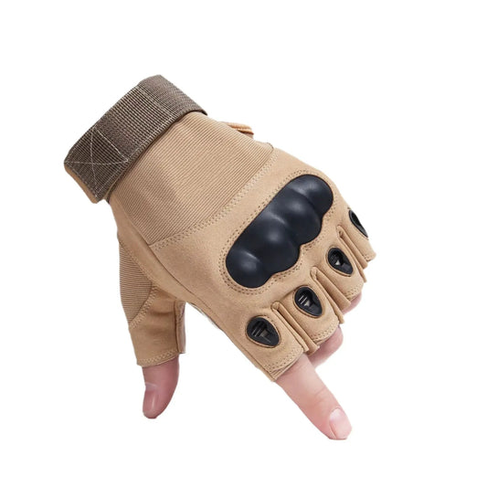 Tactical Half-Finger Gloves Men's & Women's Sport Outdoor Cycling Mountaineering Breathable Cut-Resistant Spring/Summer Gloves