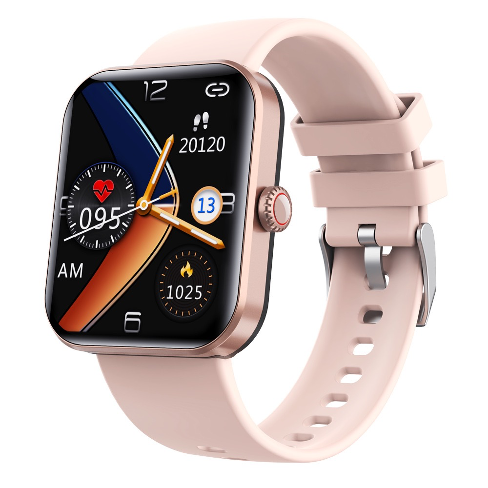 57L Sports Bracelet with Heart Rate, Blood Pressure Monitoring, Body Temperature Alert, Non-Invasive Blood Glucose Measurement Smartwatch